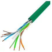 Lanberg Utp Cable 1Gb/S 305M Wire Cca Green  Lcu6-10Cc-0305-G 5901969439861 Kgwlaesic0054