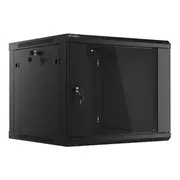 Lanberg Wall-Mounted Rack 19 9U 600X600Mm black  Wf01-6609-10B 5901969403114 Nulagr9U0000003