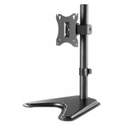 Manhattan Desk Mount for Tv  Monitors, Stand Assembly, Tilt/Swivel/Rotation, For screens 10 to 27, Vesa compatability 75X75 and 100X100Mm - check the dimensions of four mounting holes on back screen ensure it fits, Max 7Kg, Black, Brack 462037 0766623462037 Aeumnhppm0002