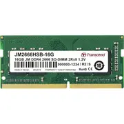 Pamięć do laptopa Transcend Jetram, Sodimm, Ddr4, 16 Gb, 2666 Mhz, Cl19 Jm2666Hsb-16G  760557845720