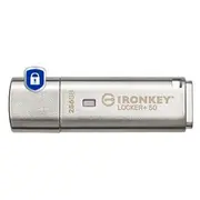 Pendrive Kingston Ironkey Locker 50, 256 Gb  Iklp50/256Gb 740617338898