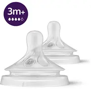 Philips Avent l Response Scy964/02 Baby bottle flow 4 teats, Orthodontic, Anti-Colic valve, 2 pcs  8710103985143