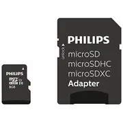 Philips Microsdhc 8Gb class 10/Uhs 1  Fm08Mp45B 8719274669036