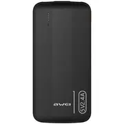 Powerbank Awei P20K 10000Mah 2Xusb 2,4A  6954284009744