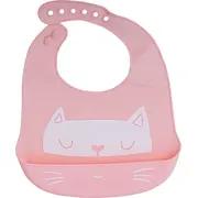 Roger Baby Apron silicone Pink  4752168103234