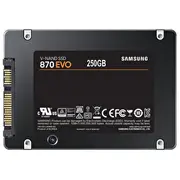 Samsung 870 Evo 250 Gb 2.5 l Ata Iii V-Nand Mlc  Mz-77E250B/Eu 8806090545931 Diasa1Ssd0050