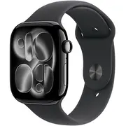 Smartwatch Apple Watch 11 Gps 46Mm Jet Black Alu Sport Band M/L  Meux4Wf/A 195950631821