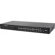 Switch Intellinet Network Solutions Giga 24X Rj45  2X Sfp Web-Svlan Qos Rack 560917 0766623560917