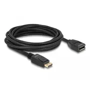 System przekazu sygnału Av Delock Displayport 1.2 przedłużacz 4K 60 Hz 5 m  80004 4043619800049