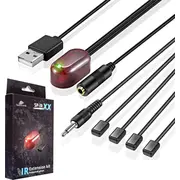 System przekazu sygnału Av Spacetronik Ir Extender przekaźnik  szafkowy Sp-Ir04 5903031010985