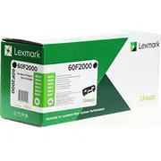 Toner Lexmark 60F2000 Black Oryginał  0734646452199