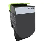 Toner Lexmark 71B20K0 Black Oryginał  0734646641883