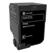 Toner Lexmark 84C2Hk0 Black Oryginał  0734646608503