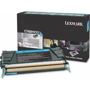 Toner Lexmark C736H1Cg Cyan Oryginał  0C736H1Cg 0734646047647