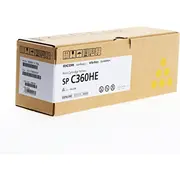 Toner Ricoh 408187 Yellow Oryginał  4961311920189