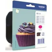 Tusz Brother Zgodny  z tuszem Lc123Mbp Magenta Lc123M/11557714 5014047563102