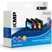Tusz Kmp H101V Multipack C/M/Y kompatibel Hp 951 Xl - 1723,4050  4011324172355