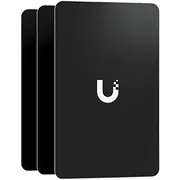 Ubiquiti A pack of 10 highly-secure Nfc cards used for access control within Unifi. Color - Black  Ua-Card-B-10 810177165095