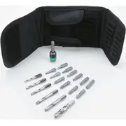 Wera 848/851/867/19 metal twist drill  bit set Black, 1/4, 19 pieces 05104652001 4013288111654