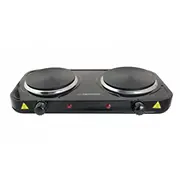Esperanza Ekh010K hob Black Countertop 2 zones  5901299963746 Agdespktu0014