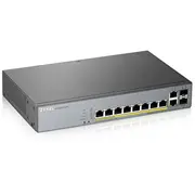 Zyxel Gs1350-12Hp Cctv Poe Lr 130W Switch  Gs1350-12Hp-Eu0101F 4718937604388 Nuzyxss8P000008