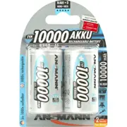 1X2 Ansmann Nimh rech.bat. 10000 Mono D 9300 mAh  5030642 4013674030644 871099