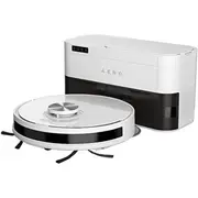 Aeno Robot Cleaner w/Dust Collector, white, 2In1 and dust tank, 4000Pa, 3200Mah battery  Arc0006S 5291485013240