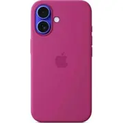 Apple iPhone 16 Silicone Case with Magsafe - Fuchsia  Myy53Zm/A 195949885020