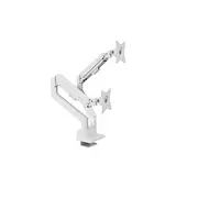 Arozzi Alzare Neo Duo - Gas Spring Monitor Arm White  Az-Alzare-Neo-Duo-Wt 850072937342