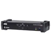 Aten 4-Port Usb3.0 4K Hdmi Kvmp Dual Display Switch Cs1824-At-G  4719264649424