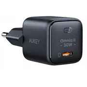 Aukey  Pa-B1L Black Omni a Ii Mini Wall Charger 689323784851 Azaukulpab1Lbla
