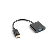 Av Lanberg Displayport - D-Sub Vga  Ad-0002-Bk 5901969408652