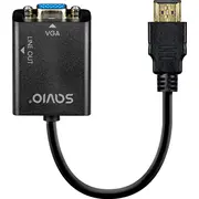 Av Savio Kabel adapter Hdmi-Vga Ak-76  5901986048947