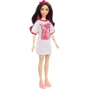 Barbie Mattel Fashionistas  214 z sukienką Hrh12 194735176823