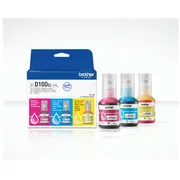 Brother Btd100Clval  Multipack Ink Bottles Magenta, Cyan, Yellow 4977766837002