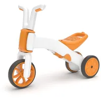 Chillafish Bunzi līdzsvara velosipēds - transformers pašiem mazākajiem 2-In-1, oranžs, no 1 līdz 3  Cpbn03Gin 5425029653139