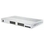 Cisco switch Cbs250-24T-4X, 24Xgbe Rj45, 4X10Gbe Sfp, fanless - Refresh  Cbs250-24T-4X-Eu-Rf 889728493949