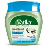 Dabur  do osłabionych włosów Vatika z tropikalnym kokosem 500G 0000044534 5022496005487