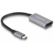 Delock - Highspeed Videoadapter 24 pin Usb-C mannlich zu Hdmi weiblich 15 cm Grau/Schwarz unterstutzt 4K 60 Hz 4096 x 2160, Hdr-Support, Dp Alt Modus-Support  60020/14934458 4043619600205