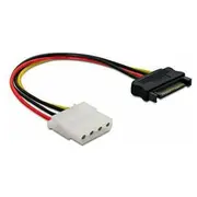 Delock Molex - Sata, 0.15M, Wielo 60115  4043619601158