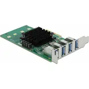 Delock Pcie 2.0 x4 - 4X Usb 3.0 89048  4043619890484