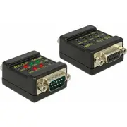 Delock Tester Rs-232 Db9 żeński  męski 87713 4043619877133