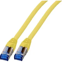 Efb Rj45 Patch Cable S/Ftp, Cat.6A,Cat.7 Rohcable Tpe superflex, 5M, yellow K5525Fge.5  4049759187101