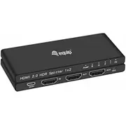 Equip Hdmi Splitter 2.0 2 Port Ultra Slim 4K/60Hz  332716 4015867223222
