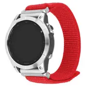 Fixed  Sporty Strap for Garmin Quickfit 22Mm 160-210 mm Red Nylon Fixnst2-Qf22Mm-Rd 8591680161782