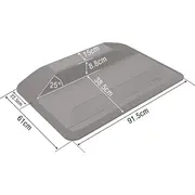 Foot Support Mat Activefusion/8707101 Fellowes  8707101 043859728053