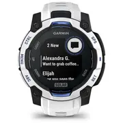 Garmin Instinct 2.29 cm 0.9 Mip 45 mm Digital 176 x pixels Touchscreen Black, White Gps Satellite  010-02934-03 753759357092 Akggarsma0032