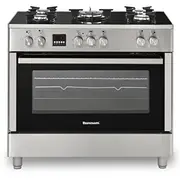 Gāzes plīts Kwge-K90 Glass Inox  5902230902831 Agdravkws0019