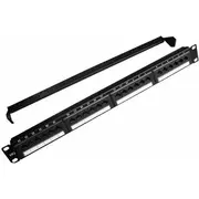 Gembird Patch panel 19 1U 24X Rj-45 kat.6 Npp-C624Cm-001  Nppc624Cm001 8716309079563