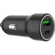 Gembird Ta-Uc-A2Pdqc20-Car-01 1X Usb-A Usb-C 4 A  8716309129664